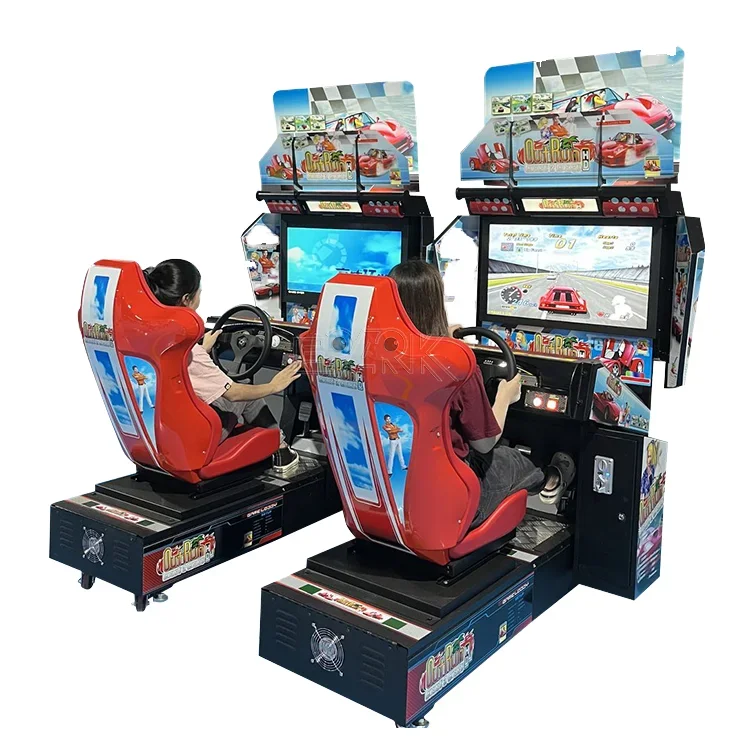 Hot Sale Simulator Driving Riding Race Arcade Amusement Video Machine  Car Adults Racing Game Machine For Adult