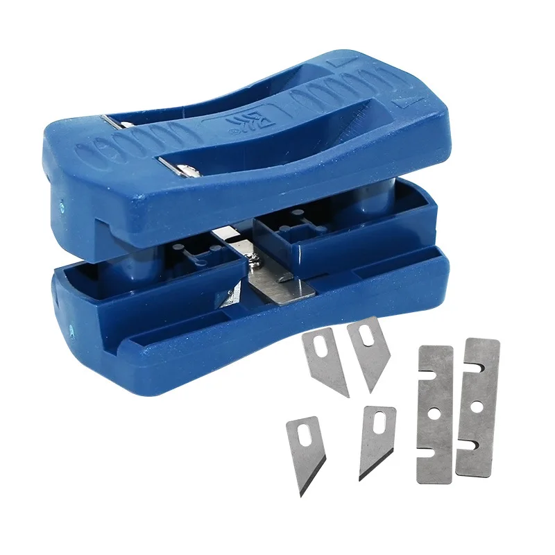 Double Sided Edge Trimmer Woodworking Tool Suitable For 15-40mm Wide Trimming Machine Door Frame Panels PVC Sealing Strip Trim