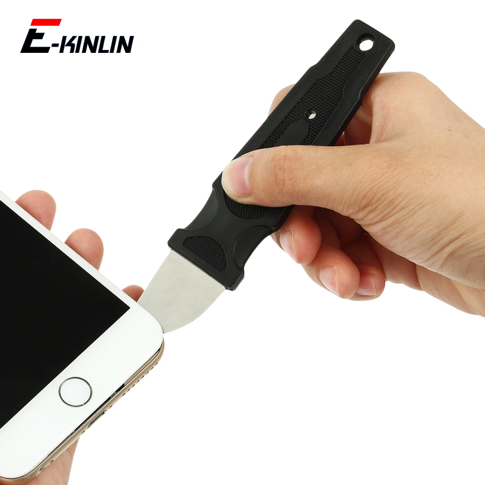 Metal Pry Blade Knife Mobile Phone LCD Screen Disassemble Open Tools Repair Opening Tool For iPhone For Samsung HuaWei XiaoMi