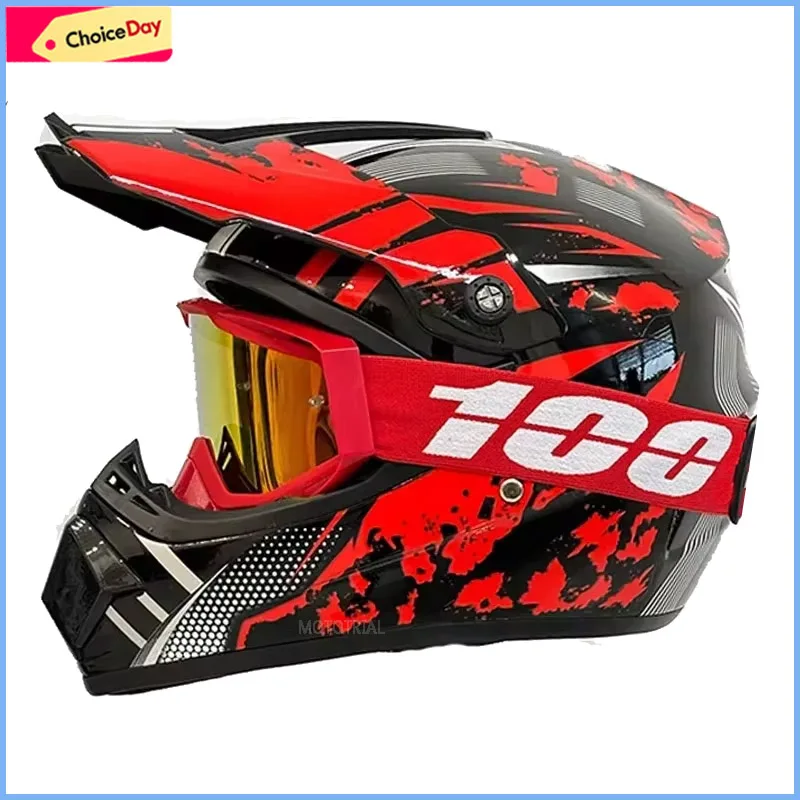 Profesjonalny kask motocrossowy ATV Downhill Mountain Bike DH kask Motocross dorosły kask krzyżowy Capacete kask motocyklowy Capacete