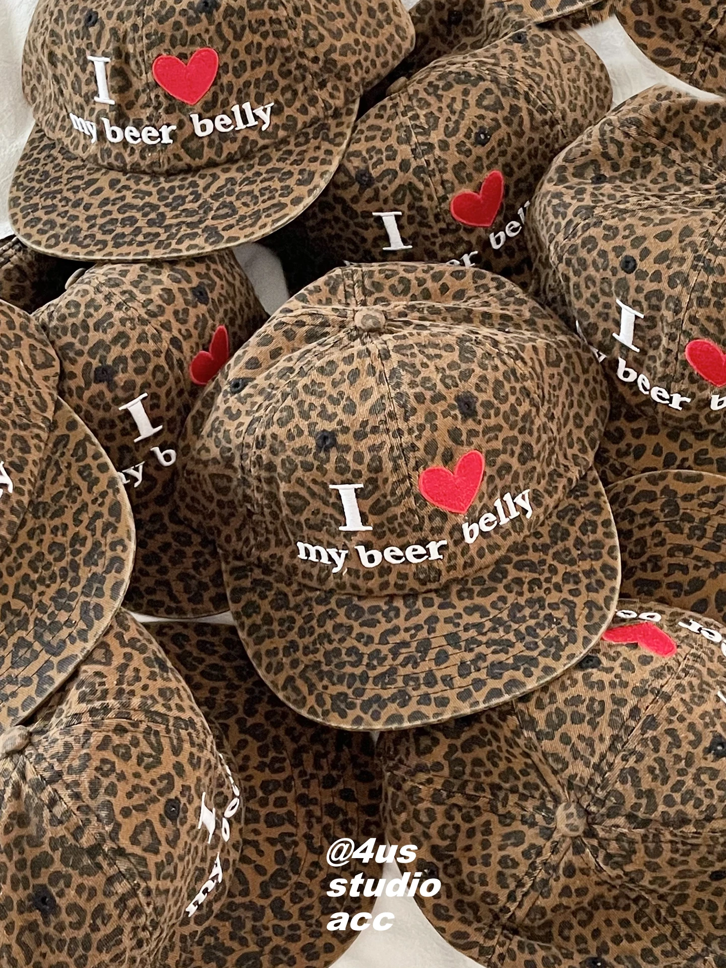 

Retro Leopard Print Camouflage Soft Top Baseball Cap Women's Embroidered Flat Brim Duckbill Cap Casual Unisex Cotton Hat