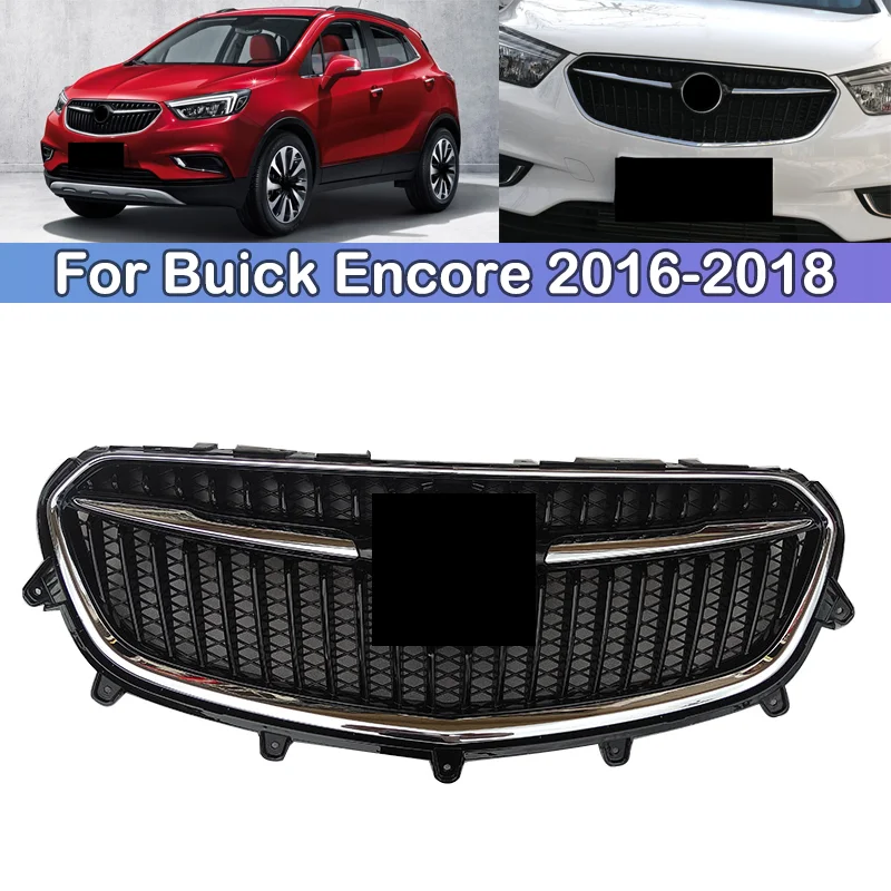 

DCGO For Buick Encore 2016 2017 2018 Front Bumper Grill Mask Radiator Grille Medium net Racing Grills