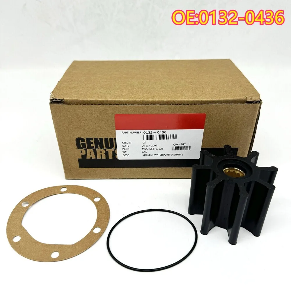 

Cummins 0132-0436 Onan Water Pump Impeller Kit MDDCA MDDCB MDDCC MDDCD MDDCE