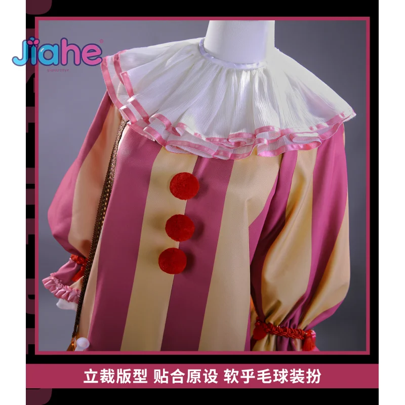 Disfraz de Joker para Cosplay, película Derry joker IT, uniforme bonito de Halloween para niños, nuevo mono, accesorios, traje