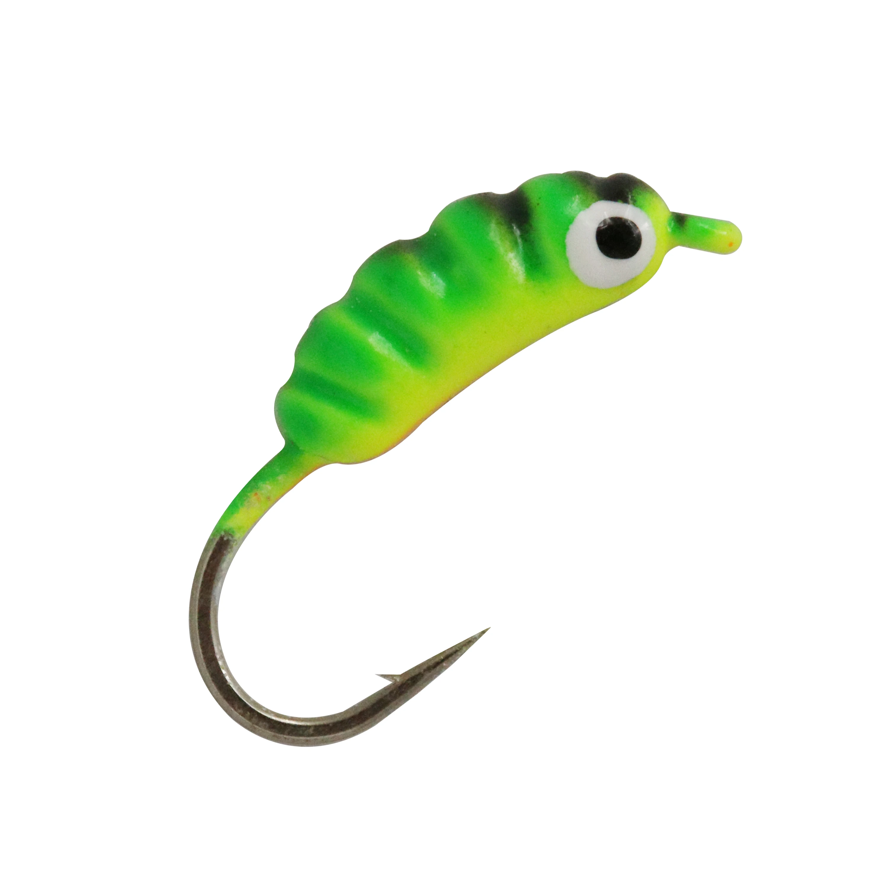 5 Pack 3 Colors 4 Sizes Shrimp Tungsten Ice Jig