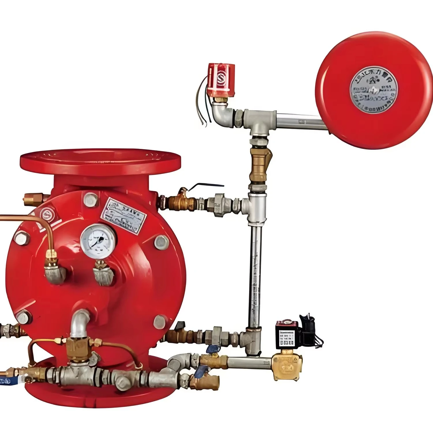 معدات وإكسسوارات مكافحة الحرائق من الشركة المصنعة في الصين من 4 إلى 12 بوصة صمام ديلوج ذو نهاية شفة