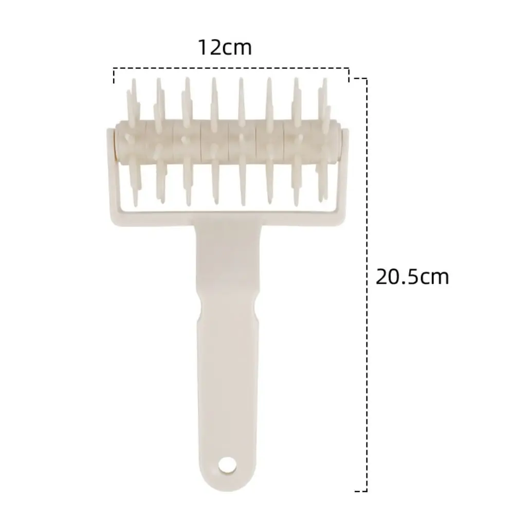 

Pizza Accessories Plastic Pizza Roller Pin Handle Hangable Pizza Dough Puncher DIY Pie Needle Wheels Cookie