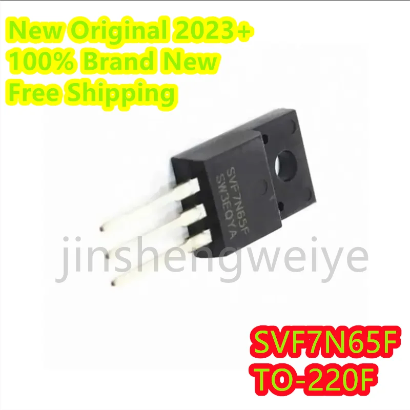 Newest Original 2023+ SVF7N65F CS7N65F 7N65 New Stock TO-220F 650V 7A Field Effect Tube Hot MOS 5PCS Free Shipping