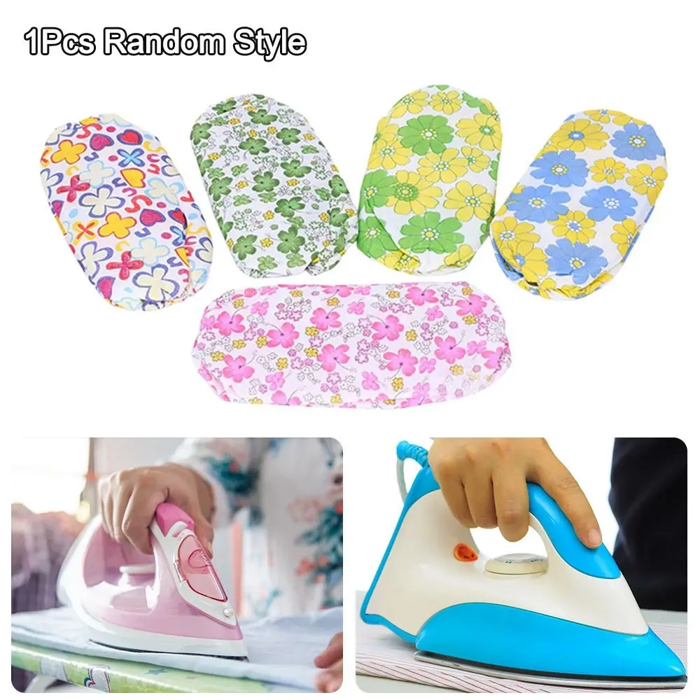 140*50cm Ironing Board Cover Flower Pattern Elastic Ironing Board Cloth Random Style Heat-resistant Ironing Heat Shield