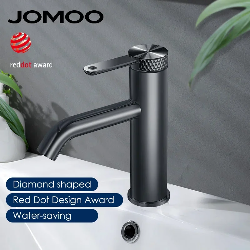 JOMOO German Red Dot Design Award 4 Colors Basin Faucet Household Bathroom Washbasin Faucet Brass Hot And Cold Faucet