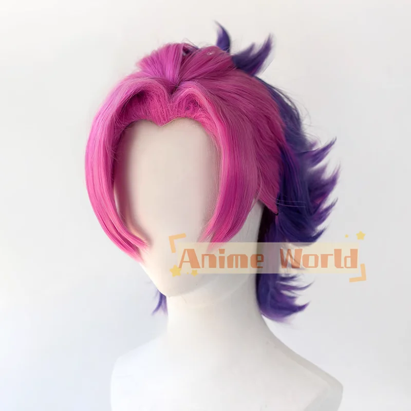 HEARTSTEEL Shieda Kayn Pink Purple Cosplay Wig