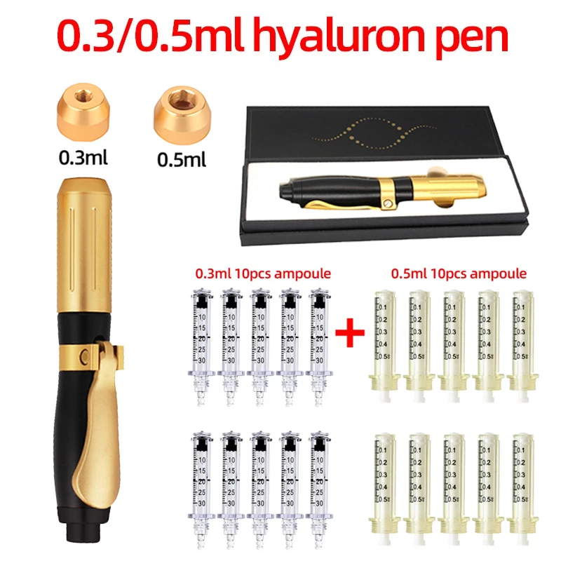 

0.3 & 0.5ML Hyaluron Acid Pen Adjustable Pressure Pen