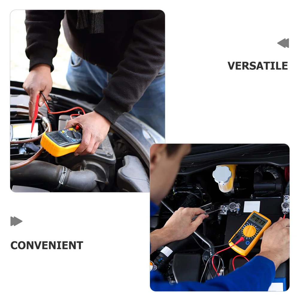 6 مجموعات من مجموعة مسبار الاختبار المتعدد، مجموعة مسبار خلفي شديدة التحمل للقياس الكهربائي، جهاز اختبار عزل القبضة الآمنة المتوافق #6