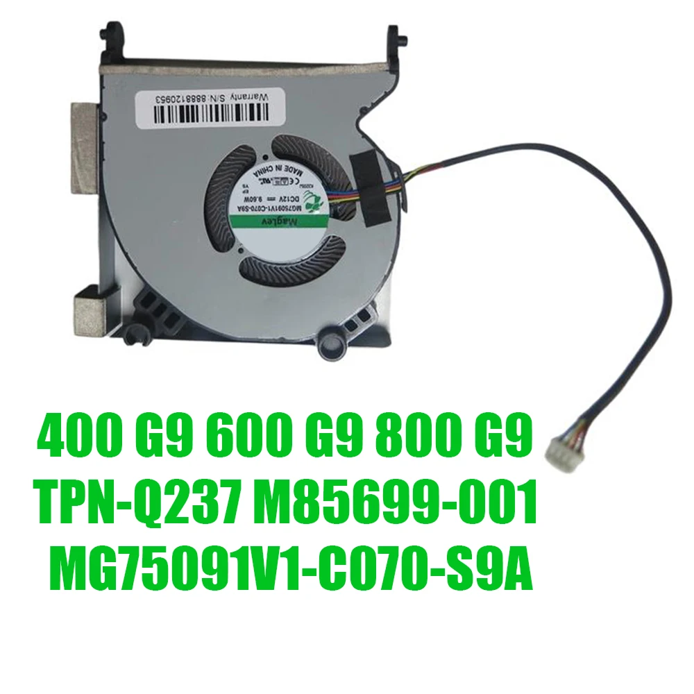 For HP For EliteDesk For ProDesk 400 G9 600 G9 800 G9 TPN-Q237 M85699-001 MG75091V1-C070-S9A DC12V Replacement Mini PC CPU Fan