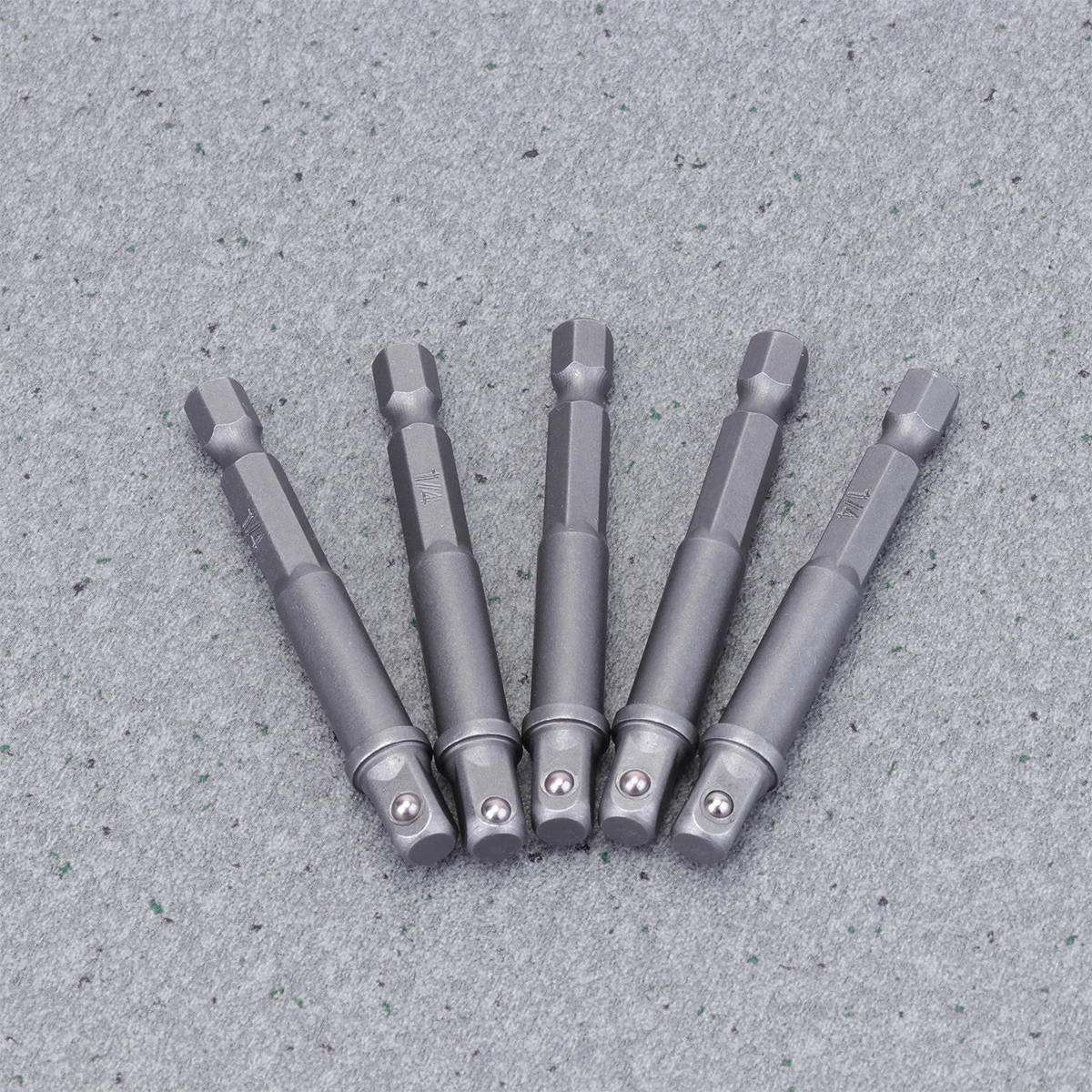 

5 Pcs Hexagonal Handle Sleeve Joint Socket Connecting Rod Extension Bar Adapter