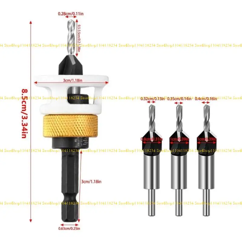 P9FB 6542 Стальные четыре флейты CONECEINCINC