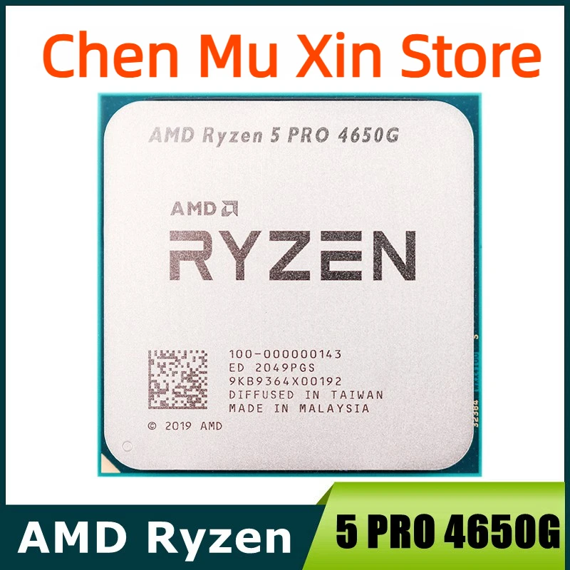 AMD Ryzen R5 5 PRO 4650G 3.7GHz Six-Core Twelve-Thread 65W CPU Processor L3=8M Socket AM4