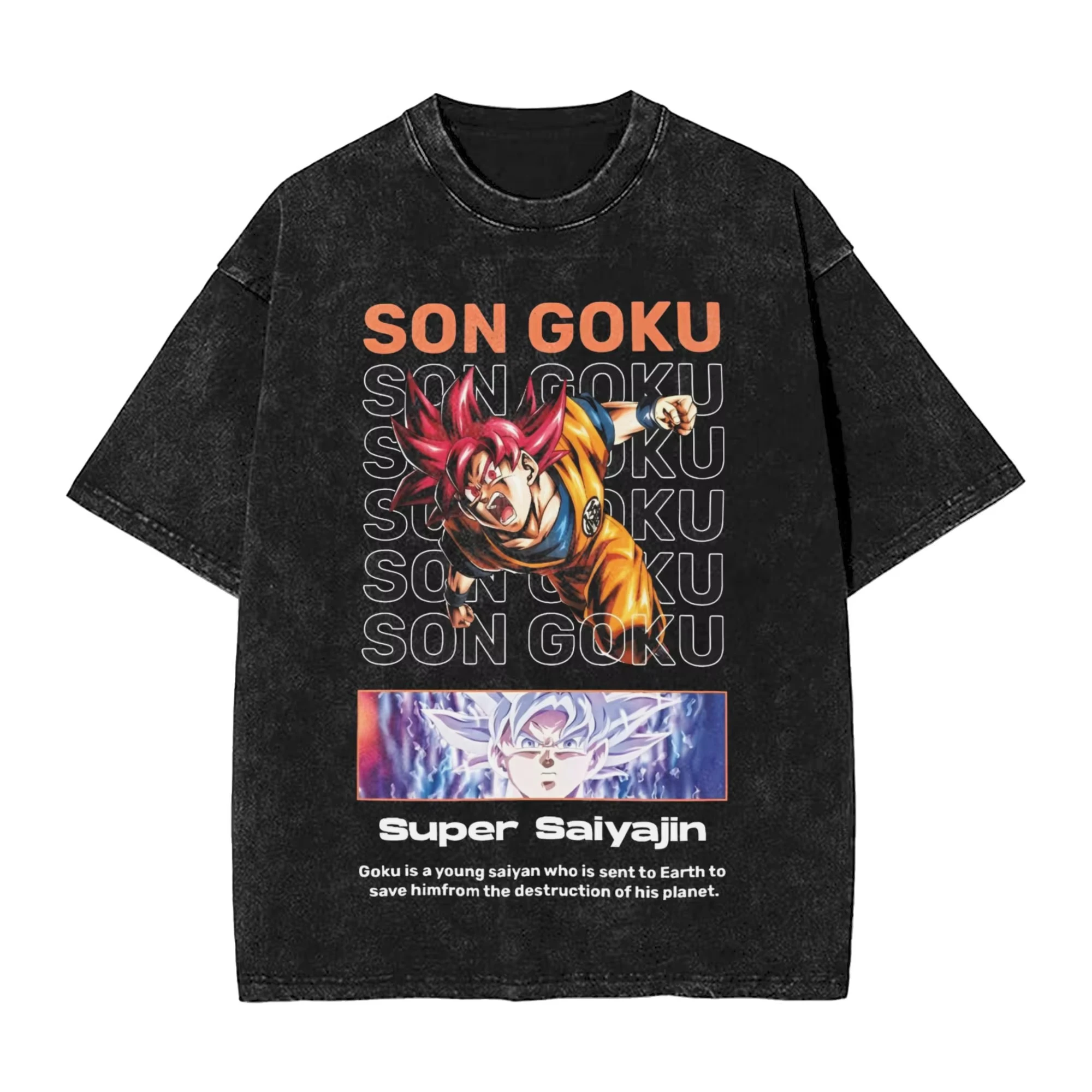 

Унисекс футболка из хлопка с принтом Dragon Ball, новинка лета 2026, повседневный уличный стиль, аниме-графика, тренд Y2K