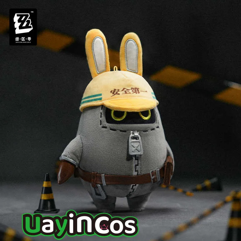 

22cm Official Anime Zenless Zone Zero The Bangboo Stuffed Plushies Doll Clothes Keychain Bag Pendant Anime Cute FigureToy Kids G