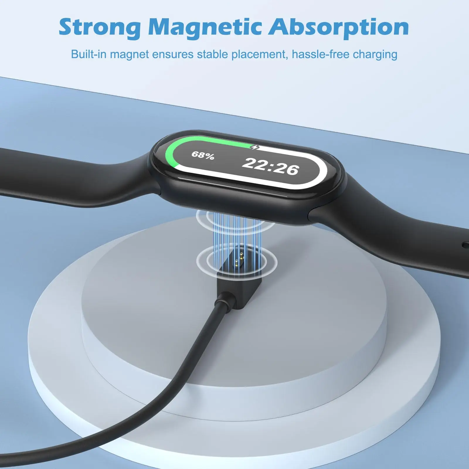 สายชาร์จแม่เหล็ก USB สำหรับ Xi - Android Smartwatch Accessories บทวิจารณ์และราคา