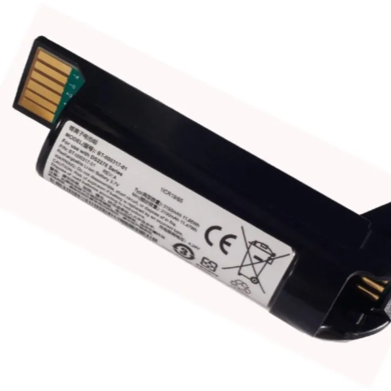 3.7V 2200/2600/3500mAh Scanner Gun Battery for Zebra DS22 DS2278 DS2278SR CR2278BT-000317-01 Replace Lithium-ion Batteries