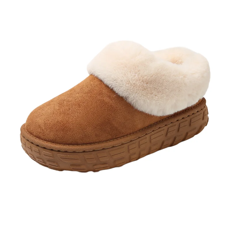 2026 Modische Damen Neue Knöchelhohe Schneestiefel mit Plateau, Niedrige Baumwollschuhe, Damen Outdoor Winter Warme Rutschfeste Stiefel, Übergrößen 36-42