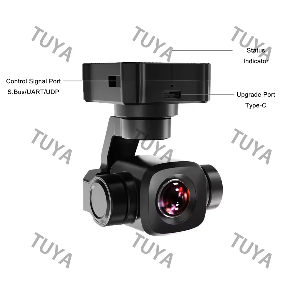 SIYI A8mini Pan-tilt Camera Optoelectronic Pod 4K high-definition Digital Zoom Starlight Night Vision Camera accessory