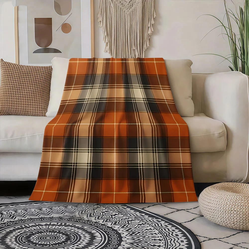 Striped Football Throw Blanket Brown And White Rugby Print Soft Cozy Wrap For Game Day Decor And Sporty Casual Home Accent