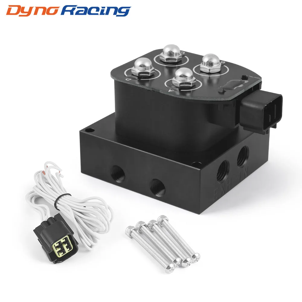 

0-200psi 12V Solenoid Valve Air Ride Suspension Manifold Valve Pneumatic Shock Absorber Fast Control fbss For Auto/Motorcycle