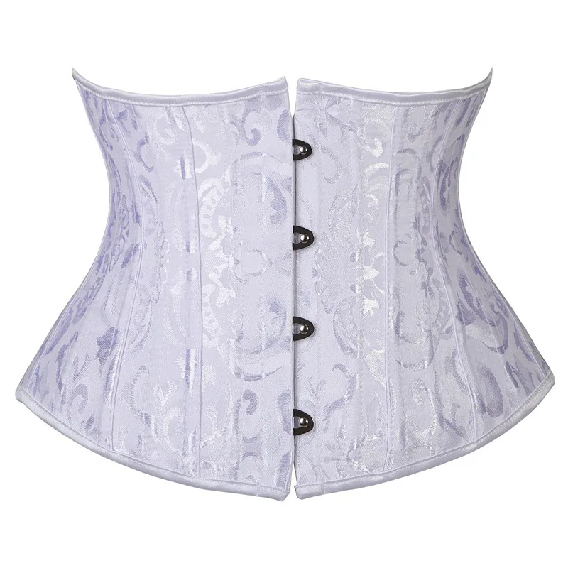 Mulheres Hourglass Cintura Cincher 4 Botões De Metal Espartilho 24 Ossos De Aço Aparador Cinto Apertado Compressão Barriga Controle Corpo Shaper