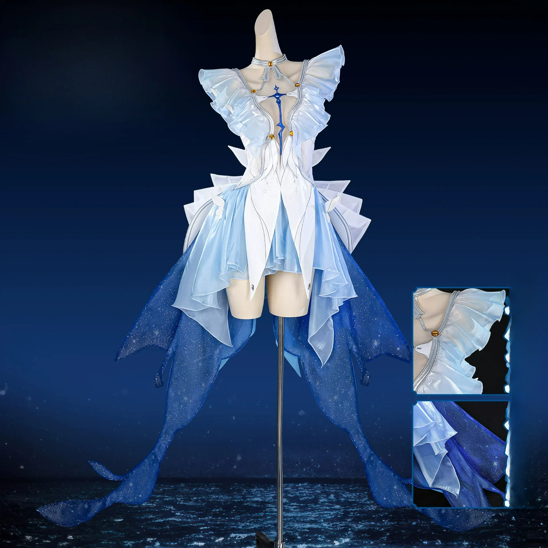

‌Wuthering Waves‌ Cosplay anime Plays Fu Shouan Halloween Uniform Carnival Party Play Role Clothes