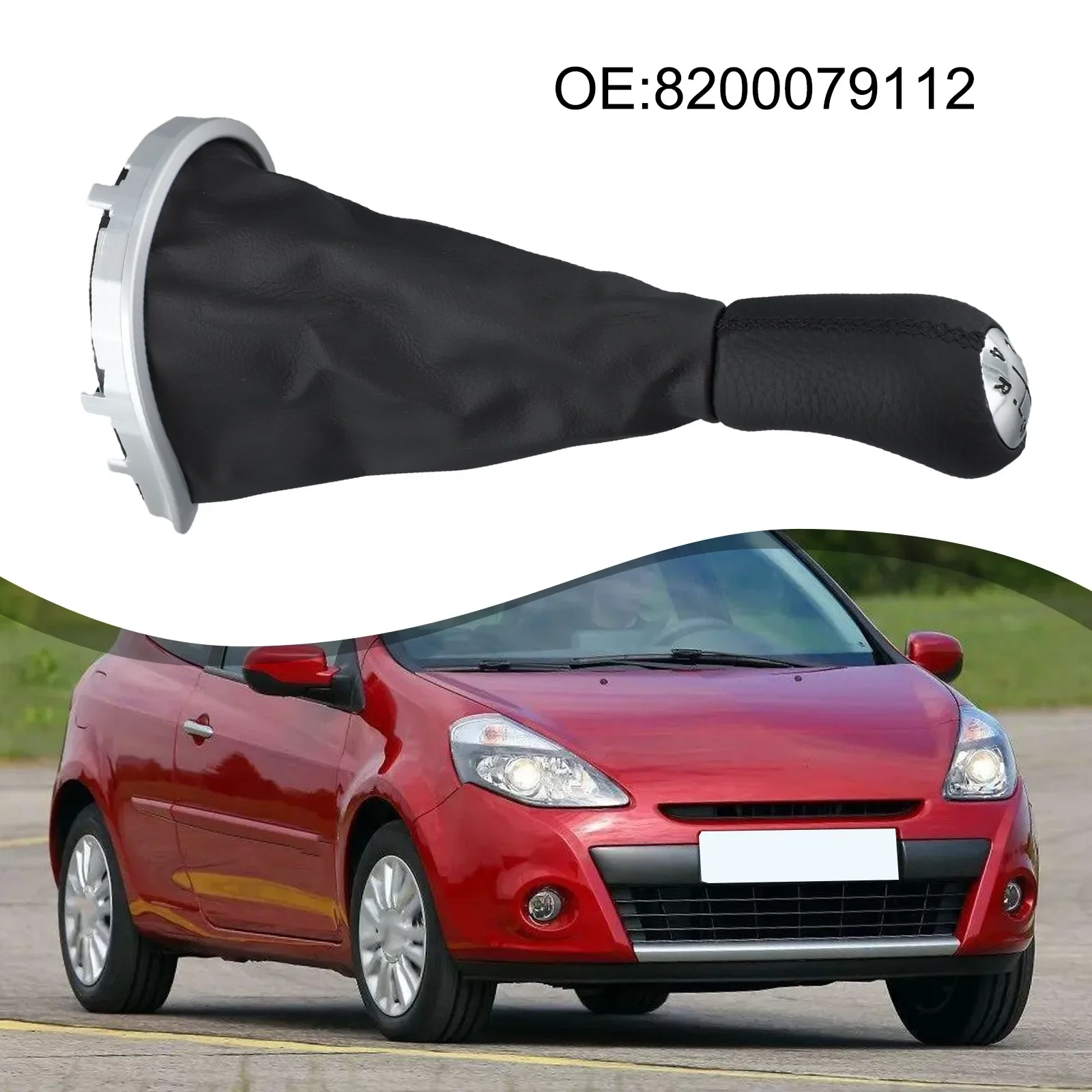 

Car Manual Transmission Shift Knob 8200079112 For Renault For Clio 3 III 2005-2012 Shift Knob Accessories