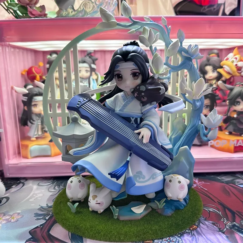 Anime Modelo Decoração Desktop, O Fundador do Diabolismo, Wei Wuxian Certified Produ Lan Wangji Action Figures, Brinquedos Pingente Presentes