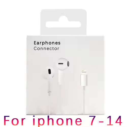 Original Wired Earphones for Apple Lightning iPhone 15 16 14 13 12 11 Pro Max Mini X XS XR X 7 8 6 Plus SE Headphones Accessorie - Image 7