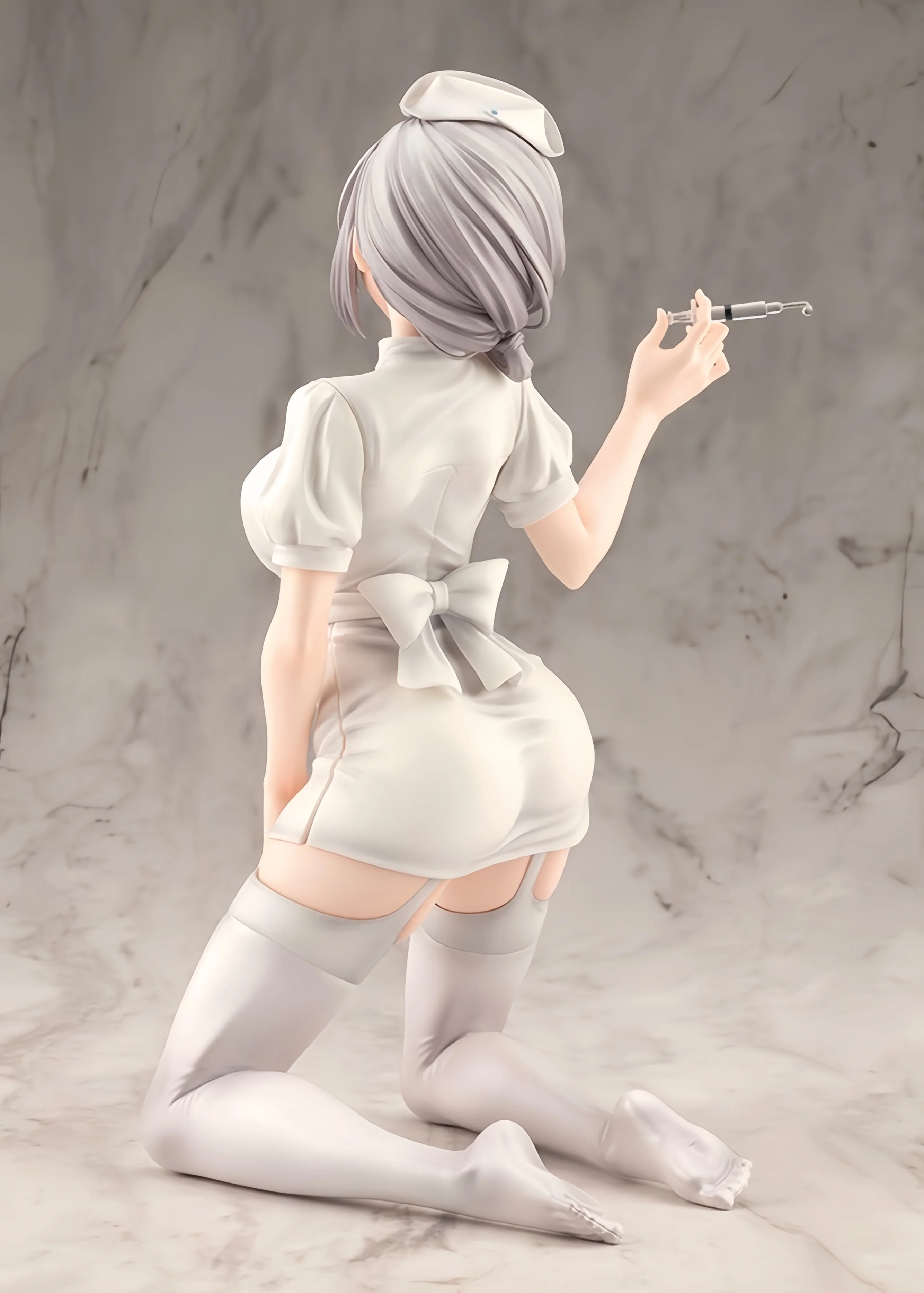 Hayotomi Shino Figura Enfermeira Linda Menina Modelo Animação Periférica Carro Desktop Chassi Ornamento Estátua Presente