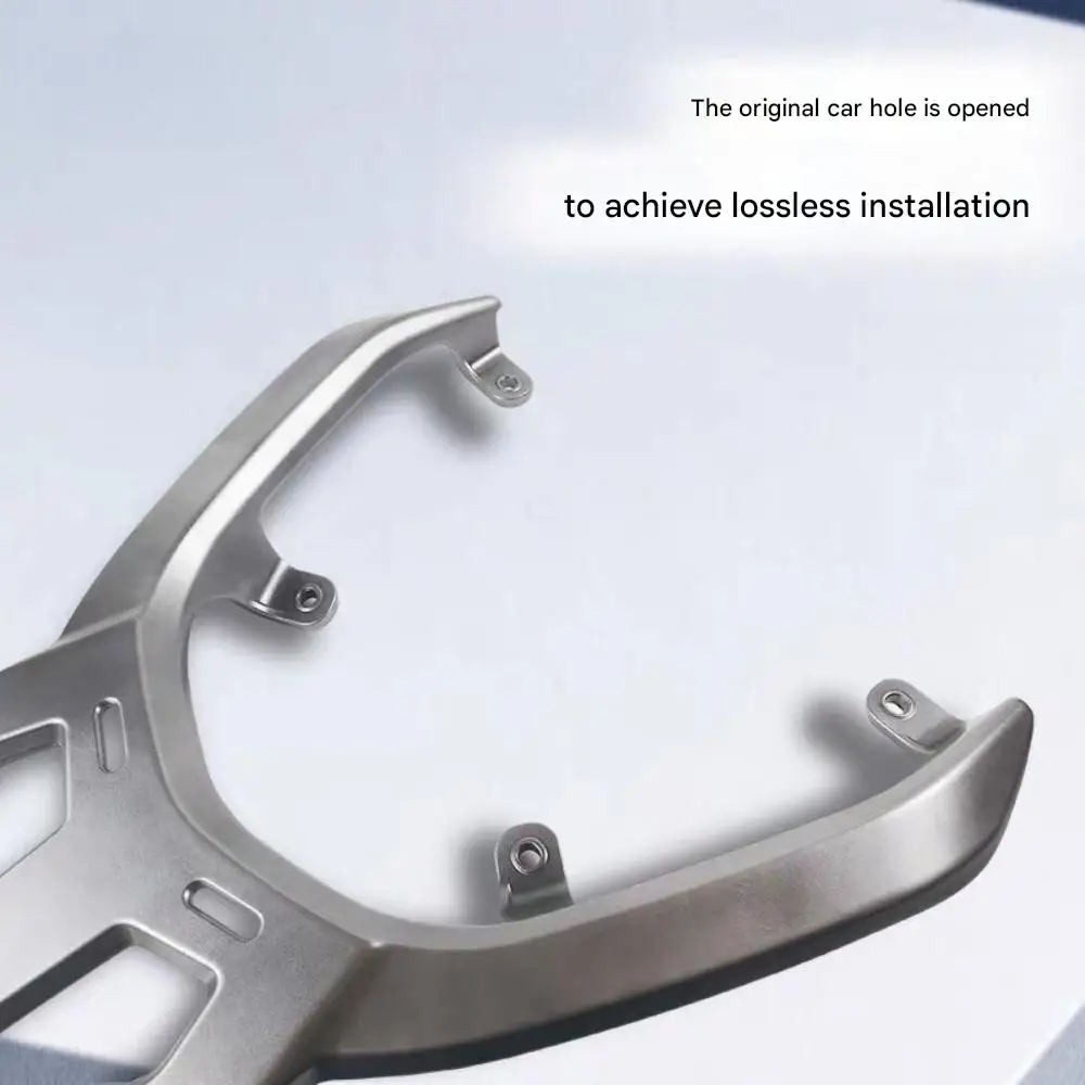 Good Quality For Haojue motorcycle UHR150 tail rack UFR150 motorcycle aluminum alloy tail box bracket trunk rear shelf luggage