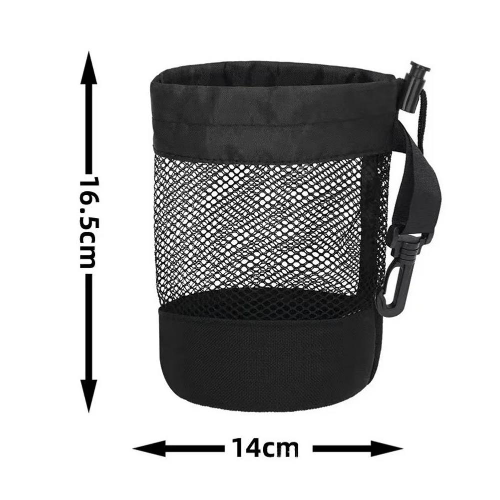 Drawstring Golf Ball Bag Mesh Nylon Material for Organizing and Carrying Golf Tennis Balls and Small Round Sports Accessories