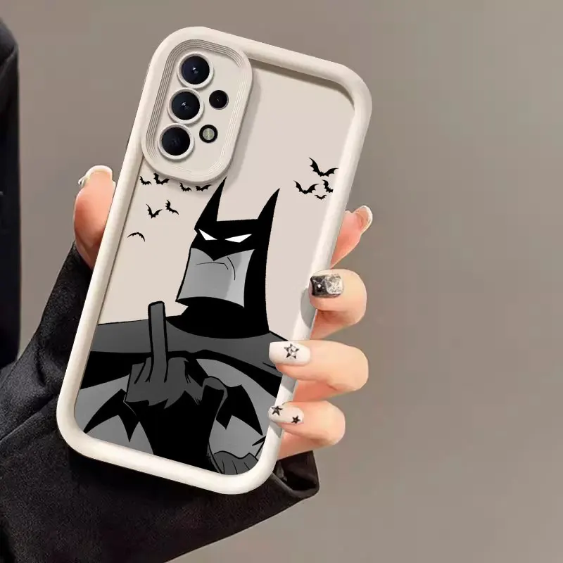 Picture 6: B-Bats-Mans Marvel Bat Case For Samsung Galaxy A57 A56 5G A37 A36 A17 A07 A26 A16 A06 A55 A52 A14 A73 A34 Soft Protective Cover
