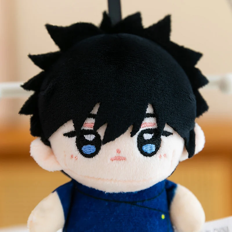 12CM Niedliche Gojo Satoru Geto Suguru Nanami Kento Fushiguro Megumi Itadori Yuji Plüschtiere Gefüllte Weiche Anime-Anhänger-Puppe Geschenk – Detail 10