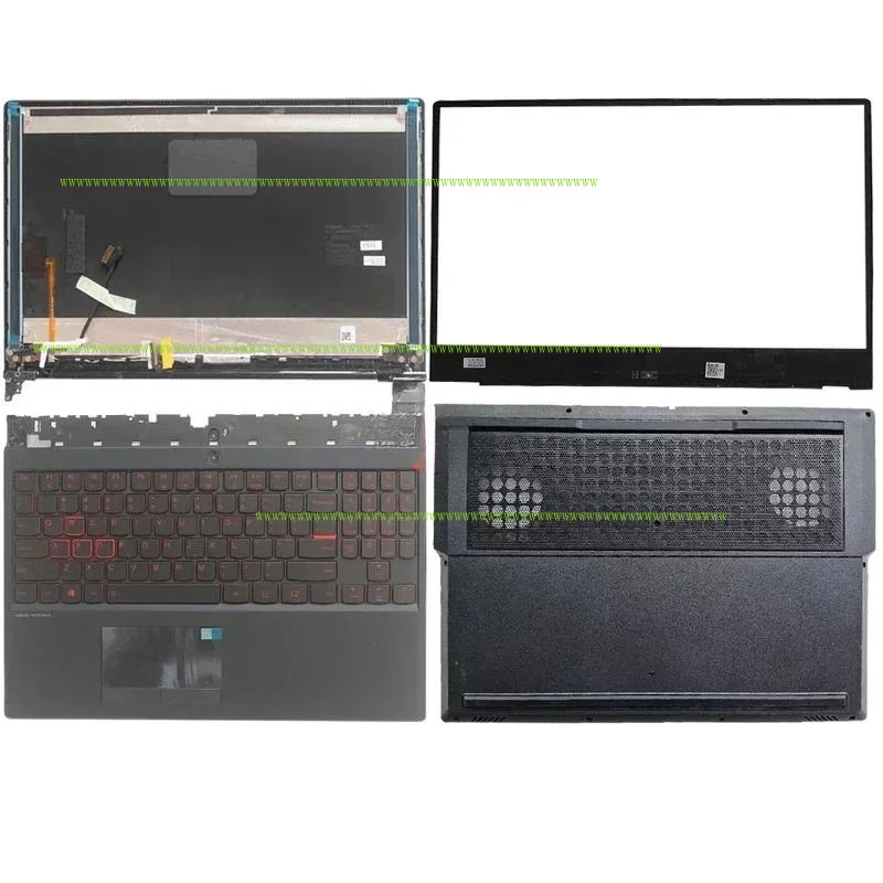 

F New org case for Lenovo Legion Y530 Y530-15ICH LCD back cover/bezel/US backlit keyboard with palmrest/bottom base