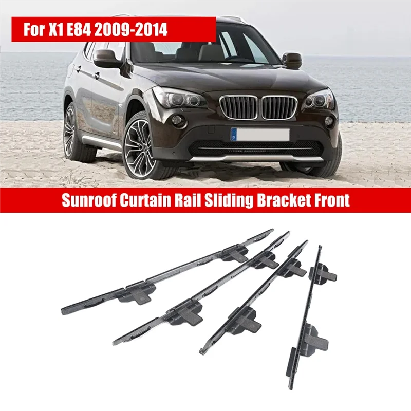 54102993888 Car Sunroof Curtain Rail Sliding Bracket Front for BMW X1 E84 2009-2014