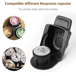 Capsule Adapter Coffee Capsules Converter Adapter Compatible With Nespresso DOLCE GUSTO EDG466 Genio2 Coffee Machines