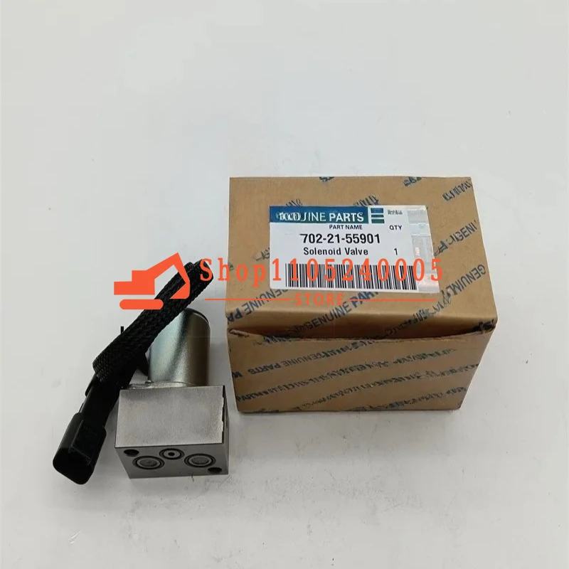 

7022155901 Hydraulic Pump Solenoid Valve 702-21-55901 For PC200 PC220 PC230 PC240 PC270 Excavator