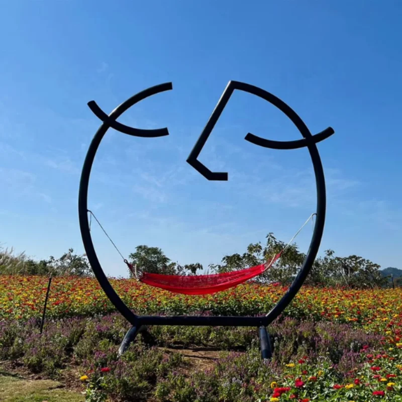 

Wholesale Discount Scenic Garden Indoor Outdoor Terrace Hammock Swing Chair Outdoor Amusement Equipment