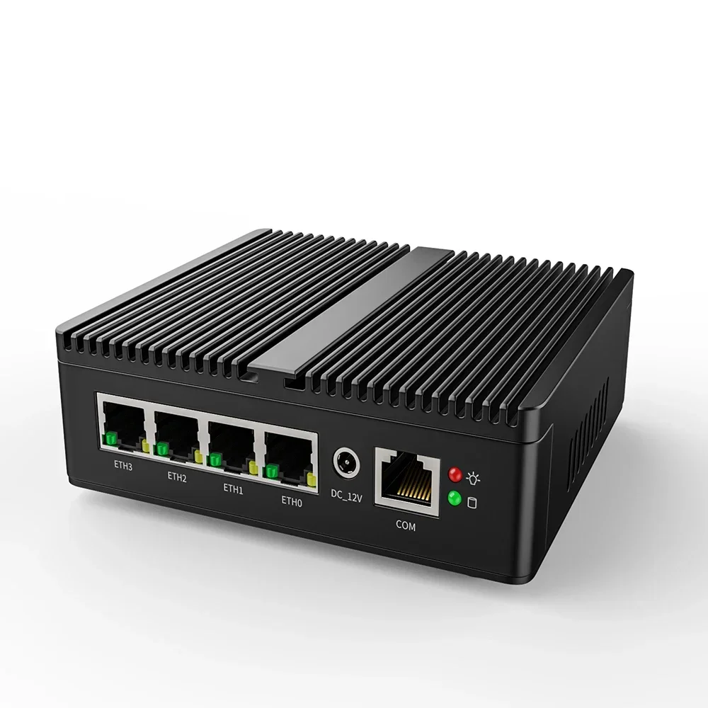 Процессор Intel Jasper Lake N5105, мягкий маршрутизатор Pfsense Firmwall, поддержка NVME 4 * Intel 2,5G I226 NICs,1DP 1HD выход мини-ПК