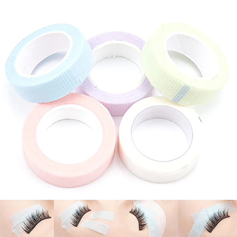 Eyelash Extension Isolation Tape Length 4.5 Meters Breathable Easy To Tear Micropore Patch Lashes Stickers For Extension