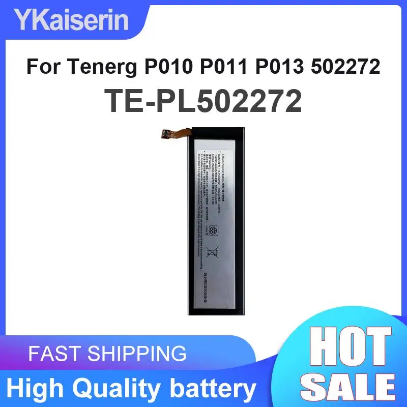

Высококачественная сменная батарея TE-PL502272 для Tenerg P010 P011 P013 502272, долговечная, 1200 мАч
