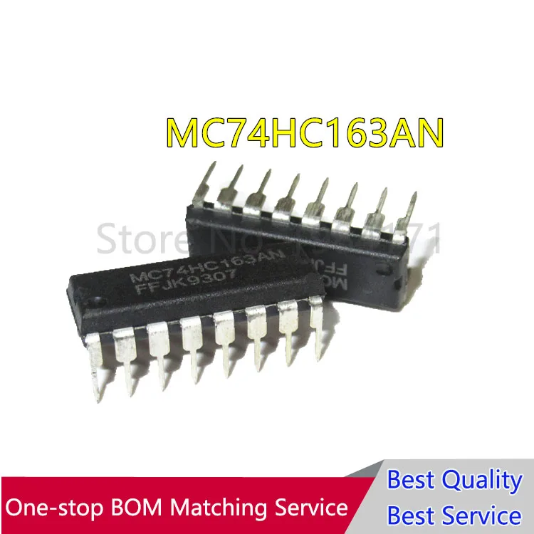 25PCS MC74HC163AN 74LS163 New