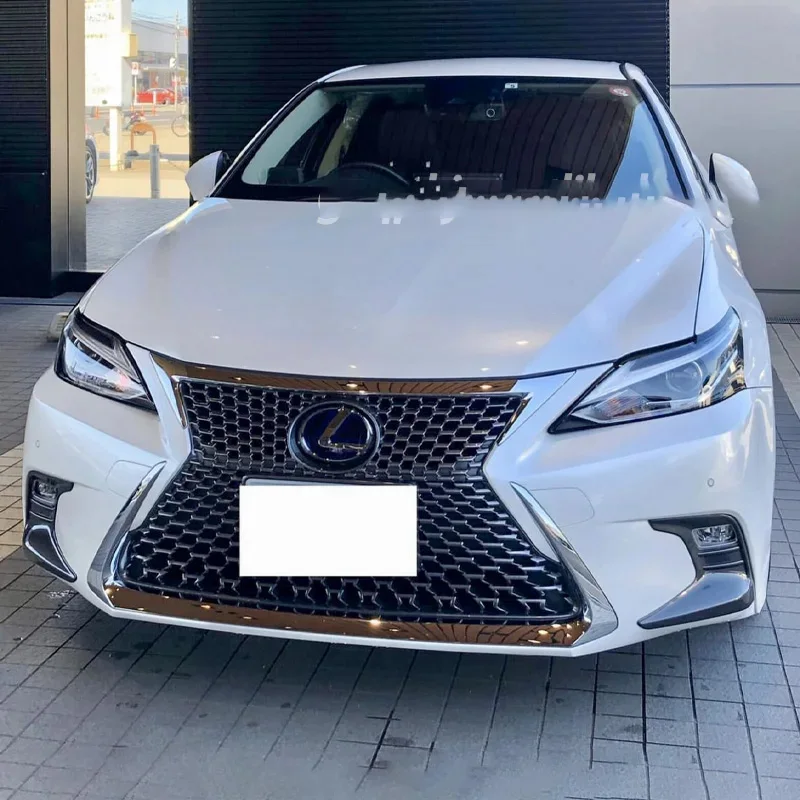 

Глянцевые черные решетки радиатора Scalelike для Lexus CT200 2014-2020, гоночные решетки, комплект бамперов для корпуса, глянцевый черный