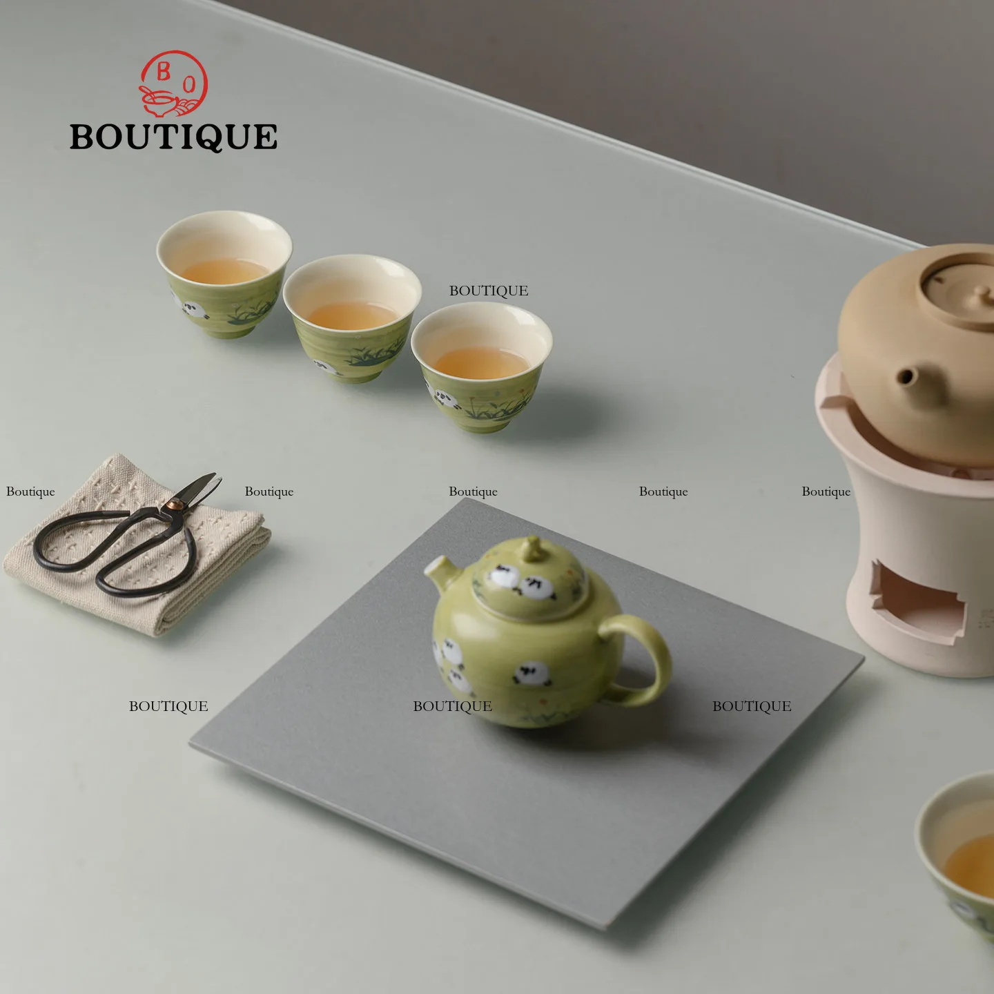Hand-Painted Sheep Tea Cup Ceramic Cups Exquisite Kung Fu Tea Set Teacups Puera Tea Maker Unusual Pottery Drinking Chinese Mate